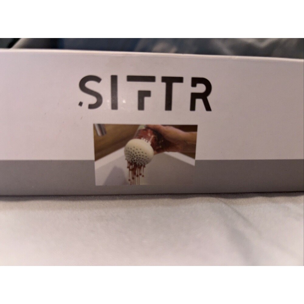 SIFTR Grey Silicone Micro-Colanders for Canned Food Straining